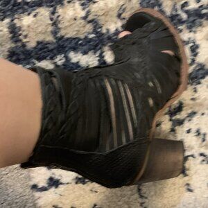 Black Freebird Heels